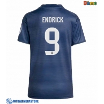 Fotballdrakt Dame Real Madrid Endrick #9 Bortedrakt 2025-26 Kortermet